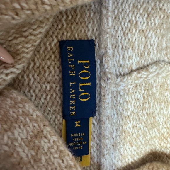 Ralph Lauren polo Bear hooded sweater NWOT - Picture 4 of 10